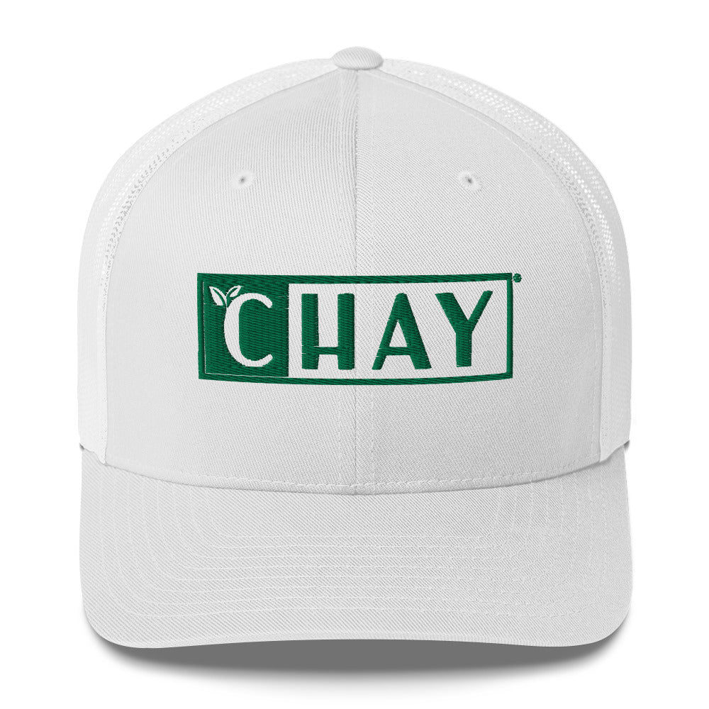 White Trucker Cap